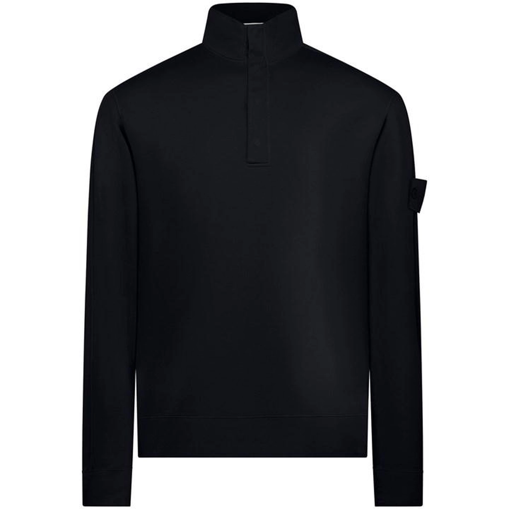 Stone Island Ghost Fleece 1/4z - Blue